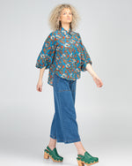 cotton floral hippie top by boom shankar