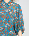 floral boho cotton pari shirt by boom shankar in lettie print