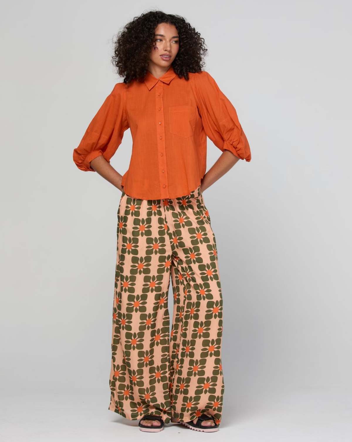 Pari Shirt - Rust - Boom Shankar