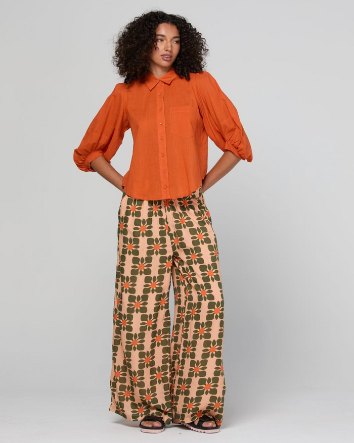Pari Shirt - Rust - Boom Shankar