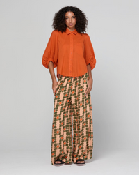 Pari Shirt - Rust - Boom Shankar