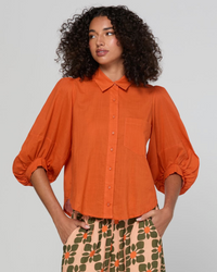 Pari Shirt - Rust - Boom Shankar