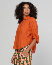 Pari Shirt - Rust - Boom Shankar