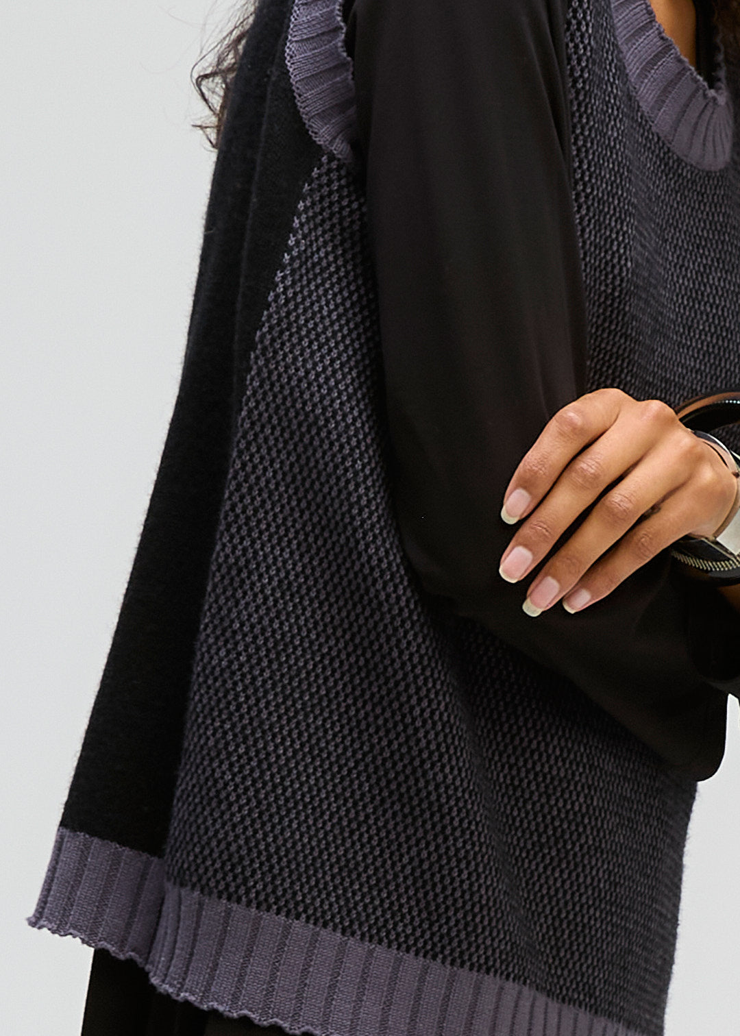 Pattern Knitted Vest