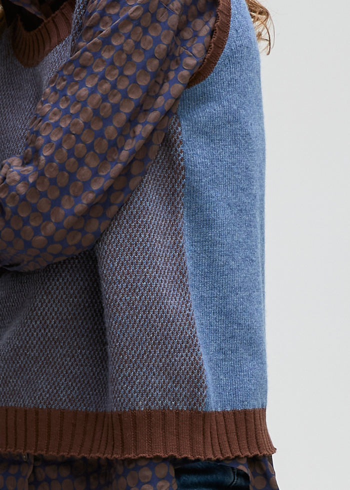 Pattern Knitted Vest