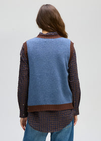 Pattern Knitted Vest