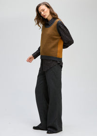 Pattern Knitted Vest