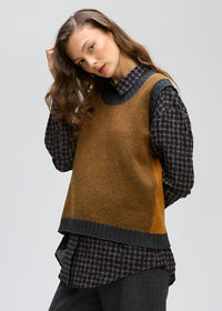 Pattern Knitted Vest