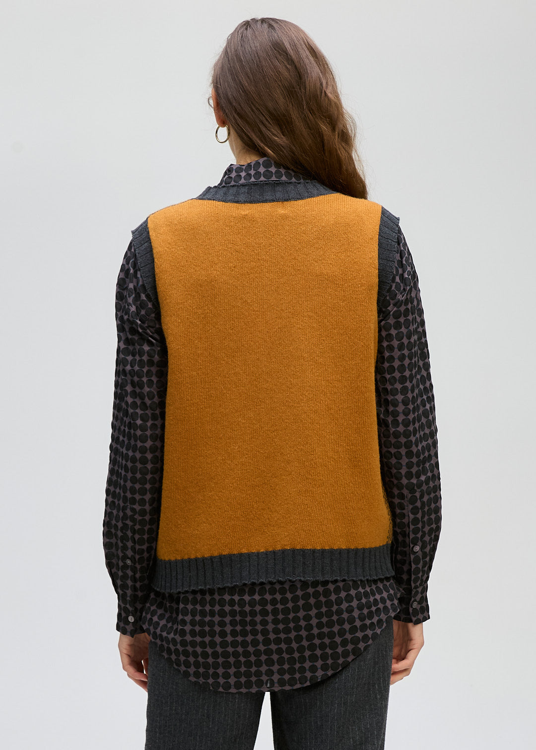 Pattern Knitted Vest