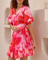 Petal Wrap Dress
