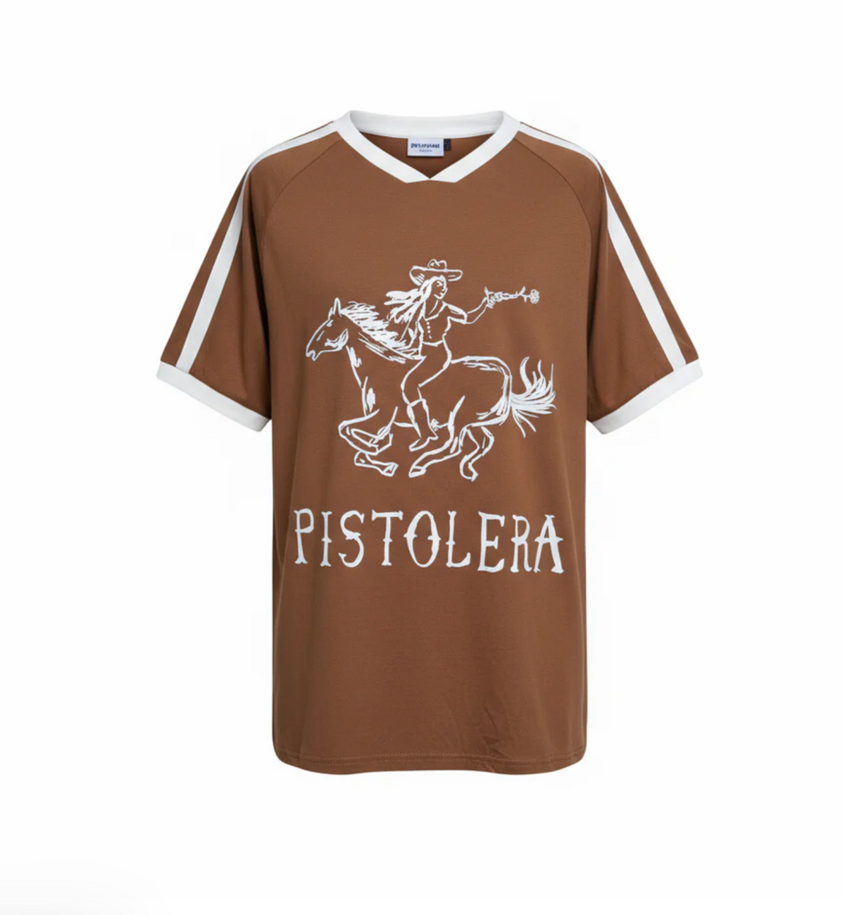 Pistolera Tee Chocolate - By Frankie