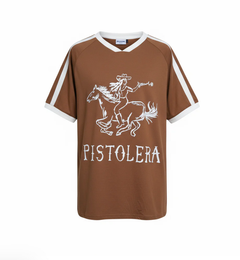 Pistolera Tee Chocolate - By Frankie