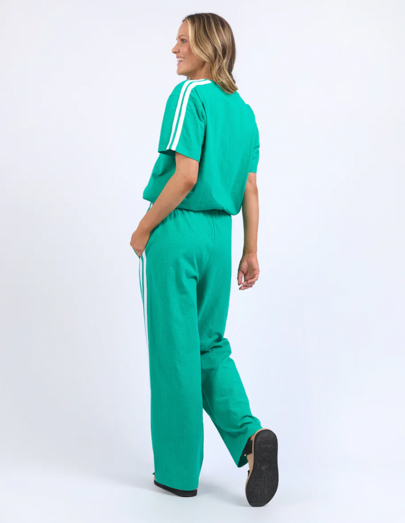 green power pant by foxwood with matching tee