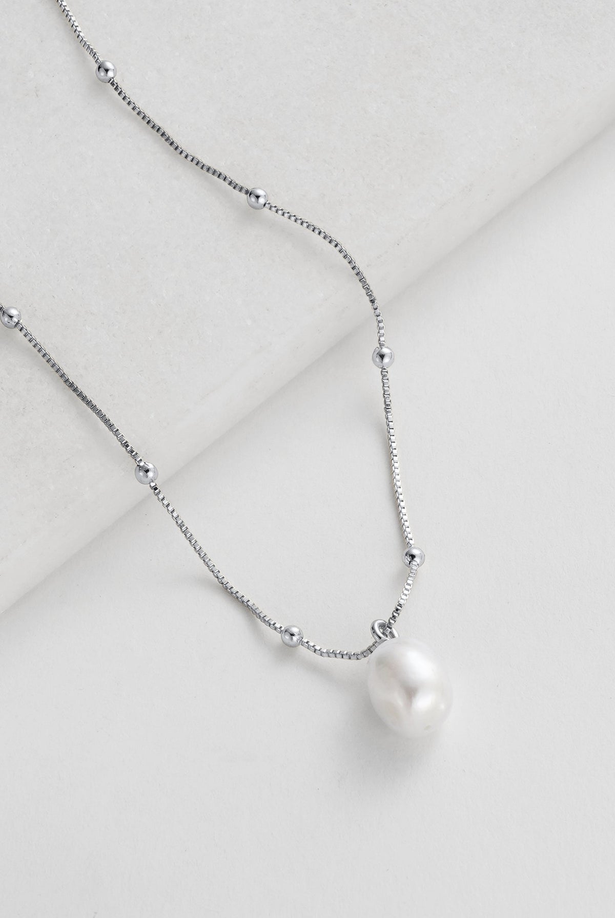 Prue Necklace - Silver