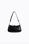 the ripley bag by peta and jain is a vegan black shoulder bag