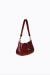 the ripley bag by peta and jain is a vegan cherry red shoulder bag