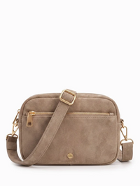 Ruby London Eco Suede Cross Body Bag
