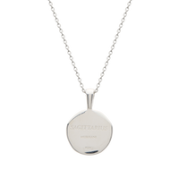Murkani Sagittarius Necklace - Zodiac series - Silver rear view