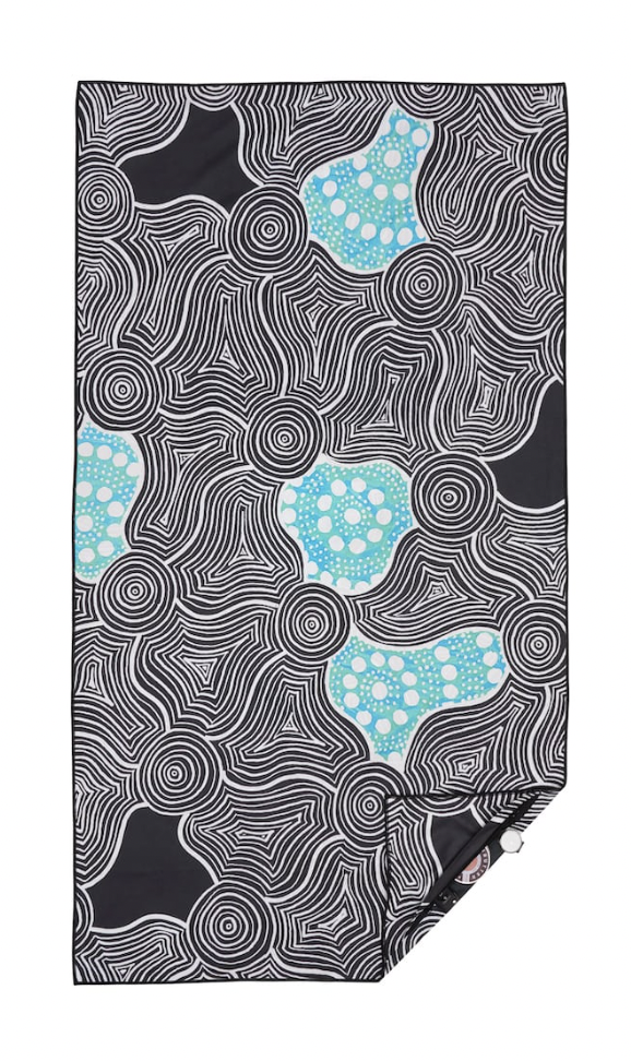 Saltwater Large Sand Free Beach Towel by Somerside