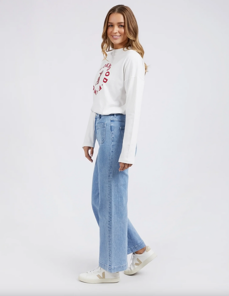 Sarah Wide Leg Jean