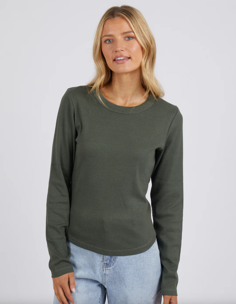 Scoop L/S Rib - Foxwood