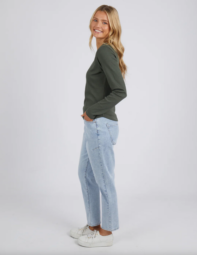 Scoop L/S Rib - Foxwood