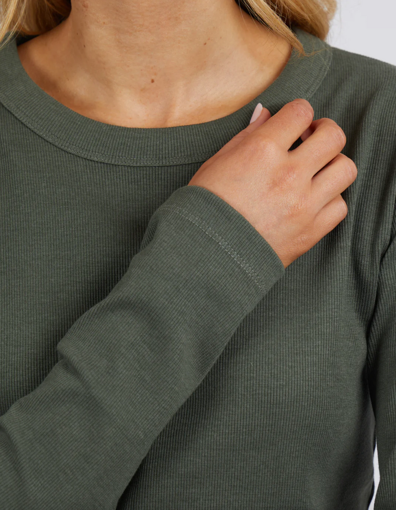 Scoop L/S Rib - Foxwood