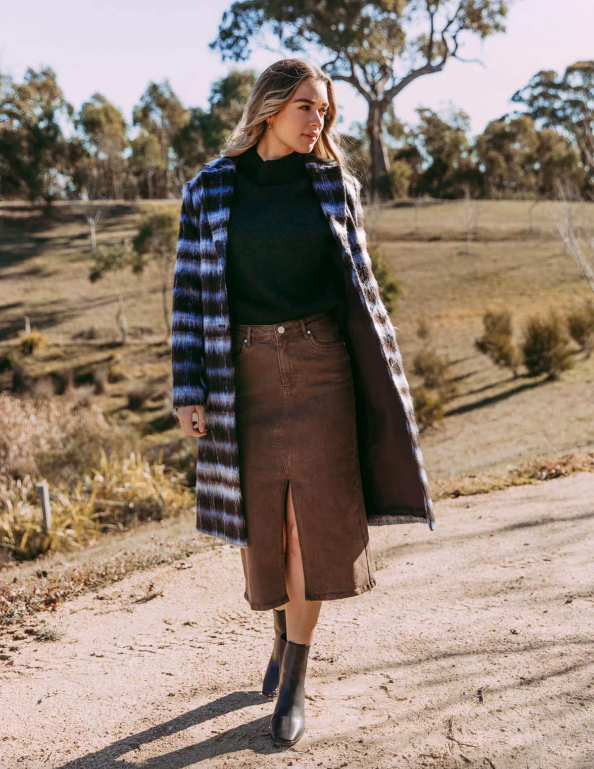 Scout Midi Skirt - Foxwood