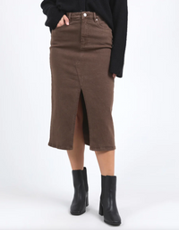 Scout Midi Skirt - Foxwood