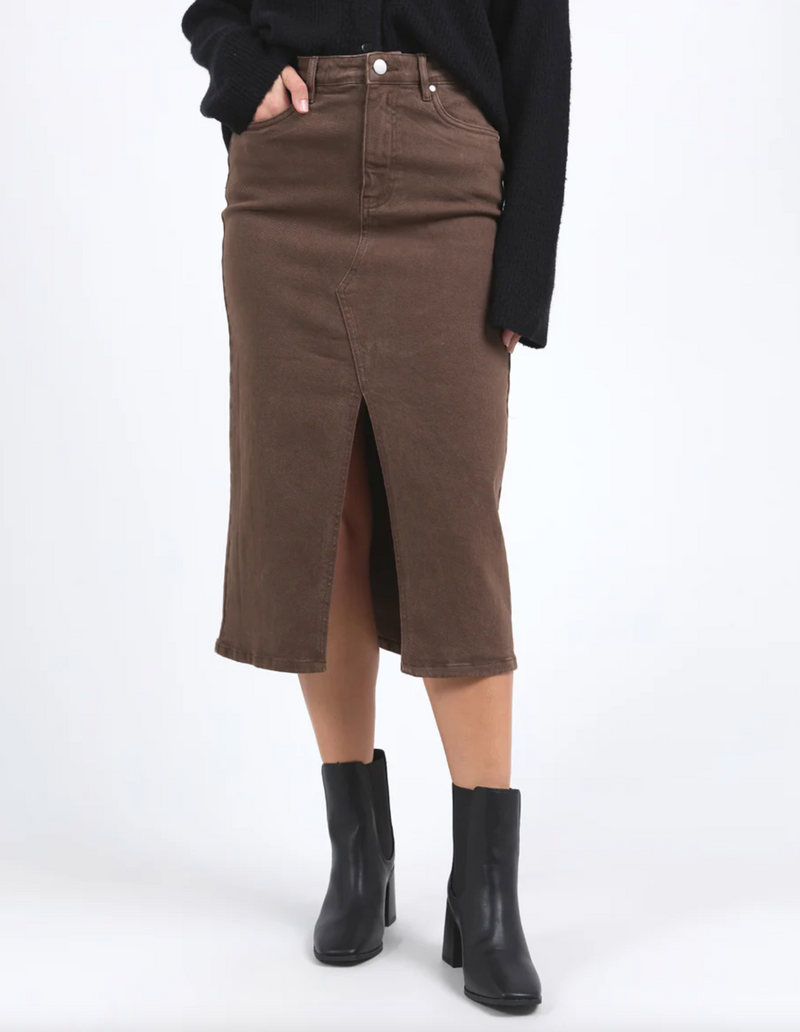 Scout Midi Skirt - Foxwood