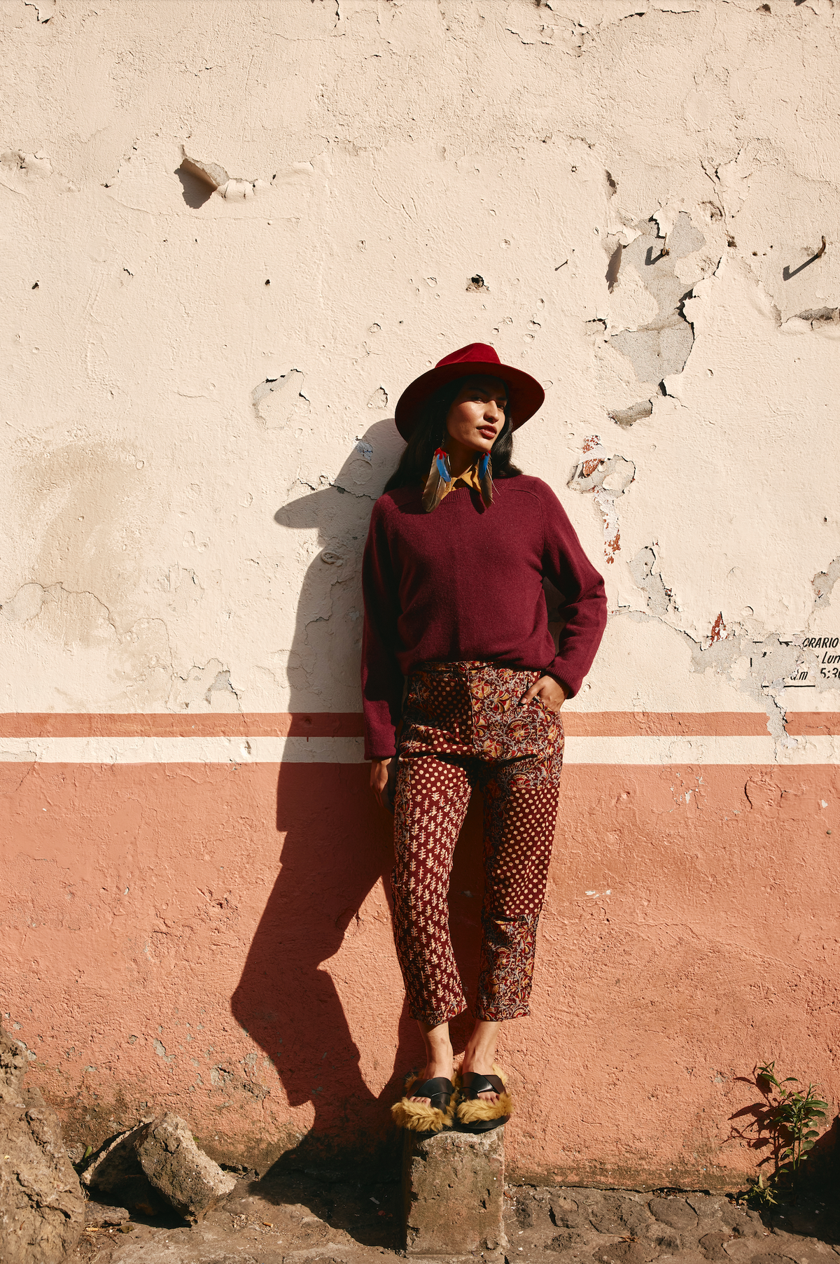 juliette pants by boom shankar are block print boho fitted pants