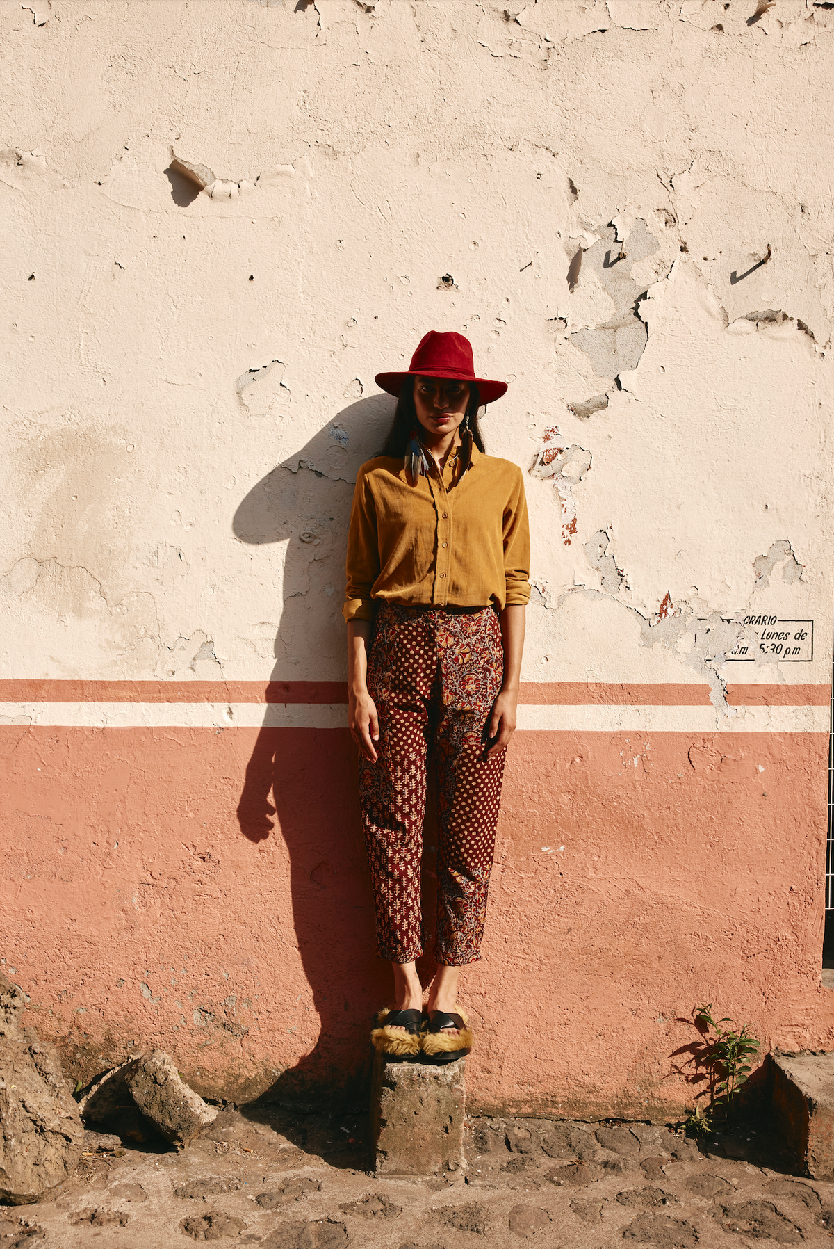 juliette pants by boom shankar are block print boho fitted pants