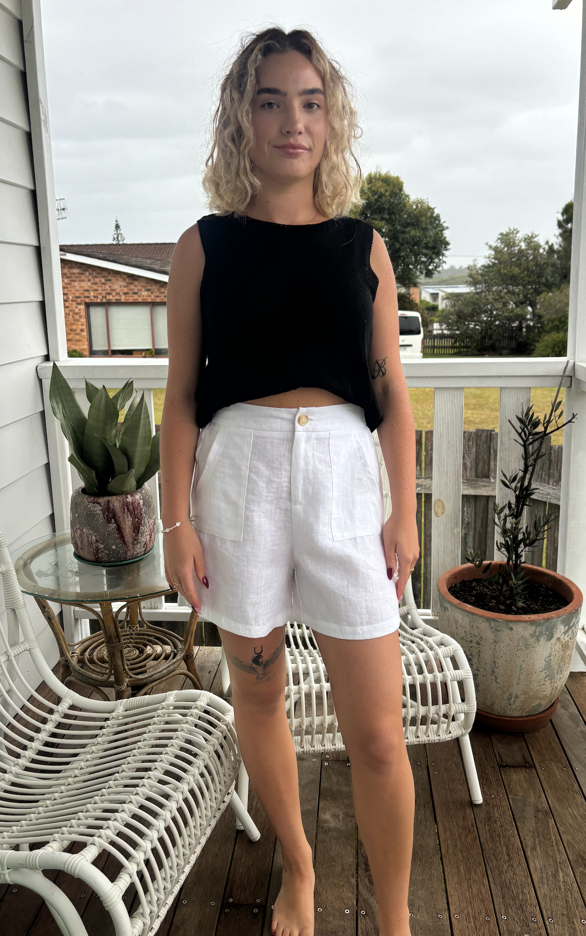 Jude Linen Shorts - Little Lies