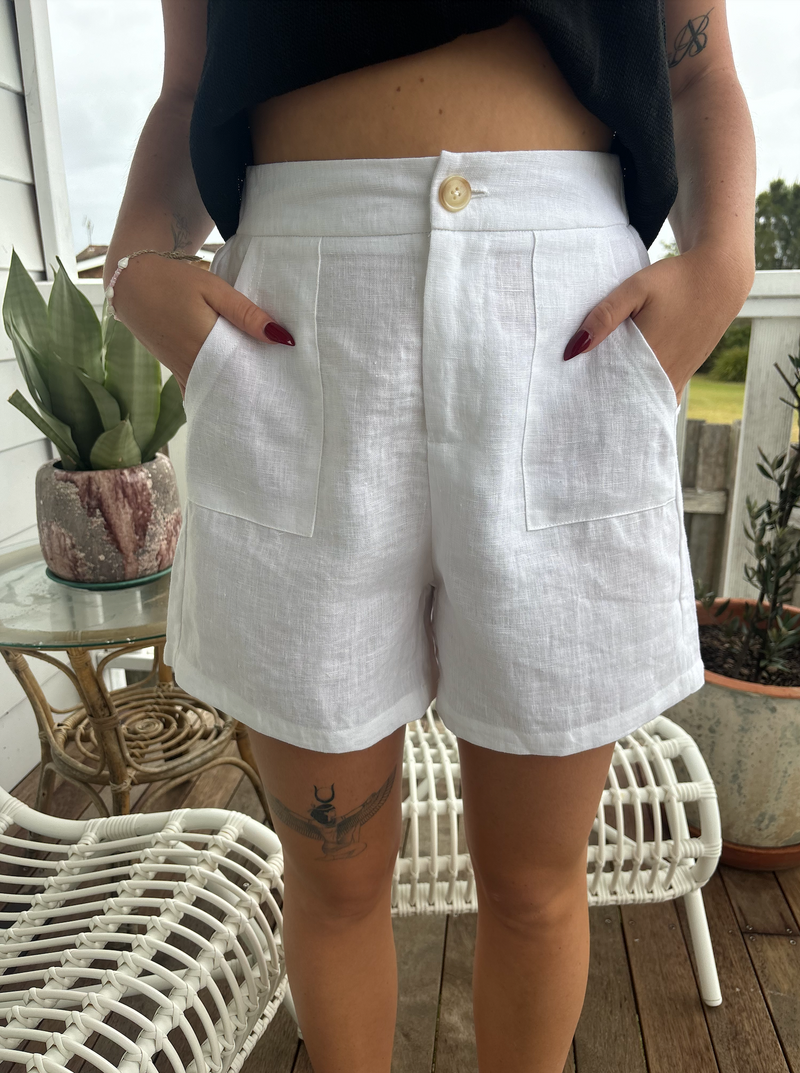 Jude Linen Shorts - Little Lies