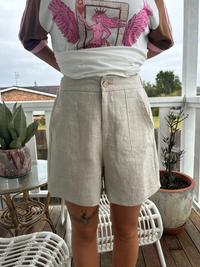Jude Linen Shorts - Little Lies