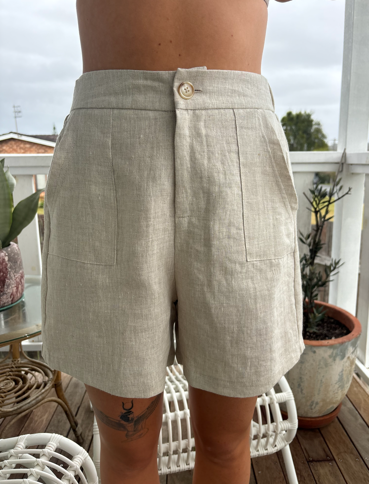 Jude Linen Shorts - Little Lies