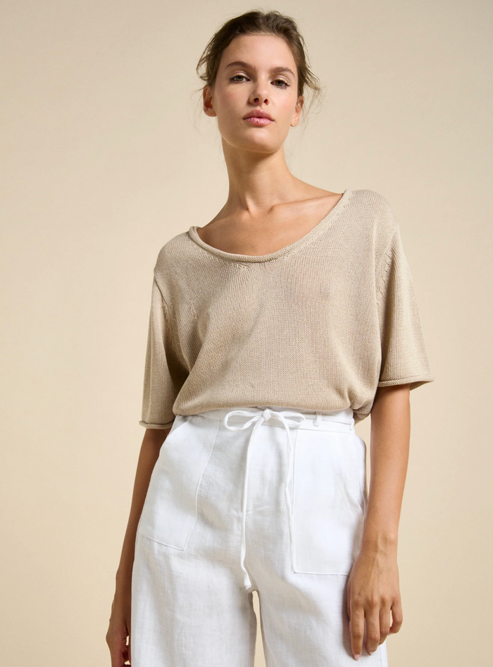 Scoop Neck Spring Tee - Little Lies