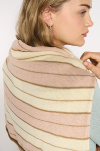Solene Stripe Knit - Dusty Pink