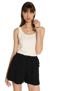 Bronte Linen Shorts - Black