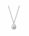 Silver Pearl Necklace