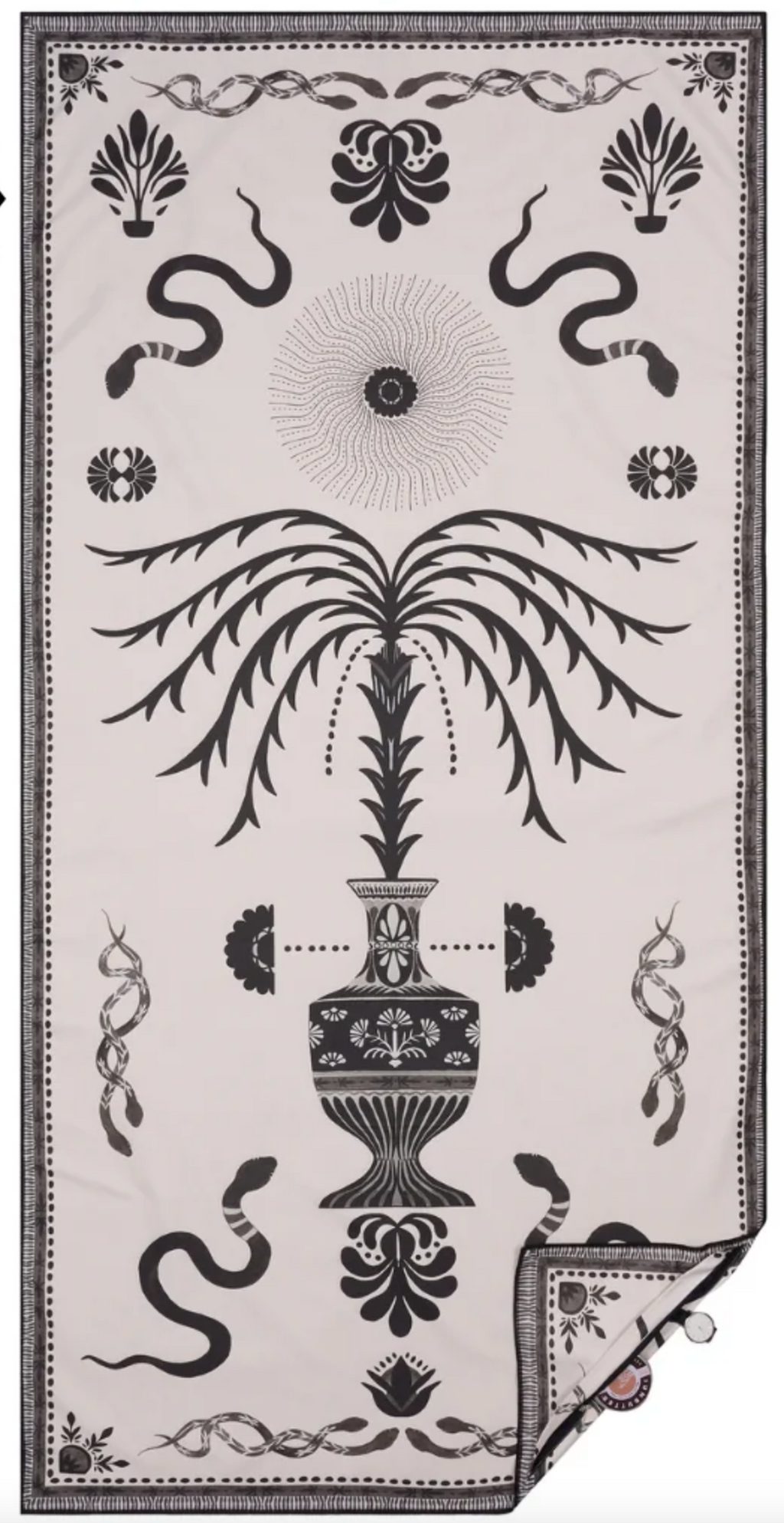 Forbidden Palms Tall size Beach Towel by Somerside