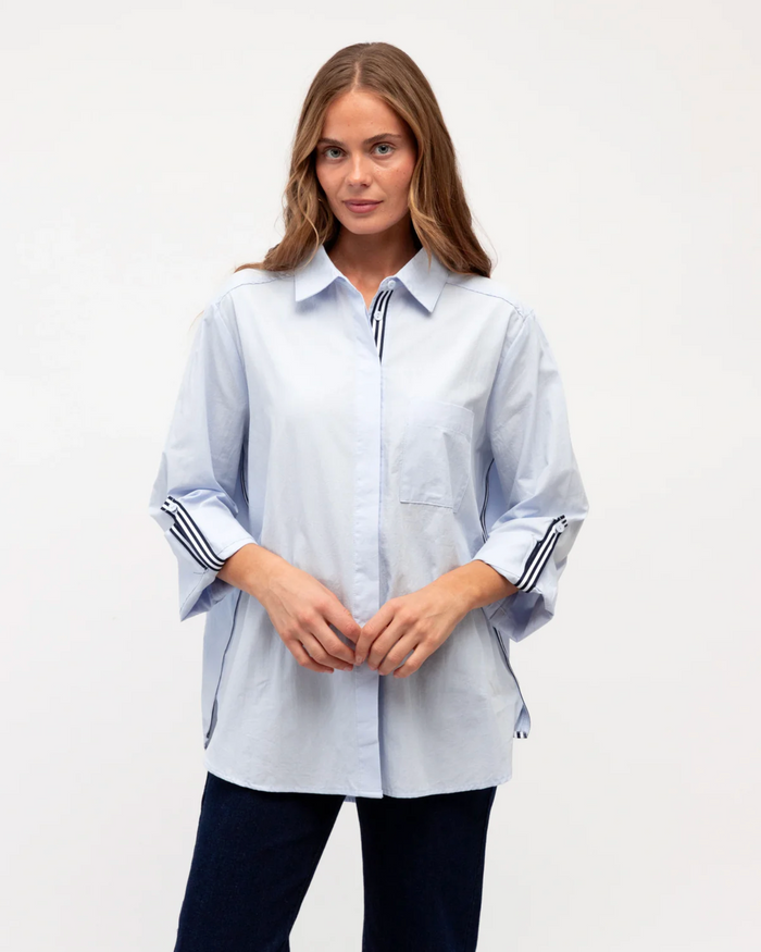 Stripe Trim Shirt