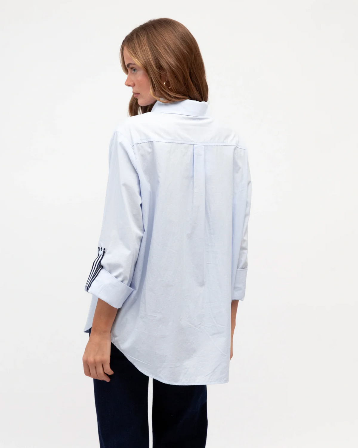 Stripe Trim Shirt