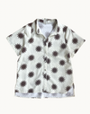 sun print linen shirt little lies