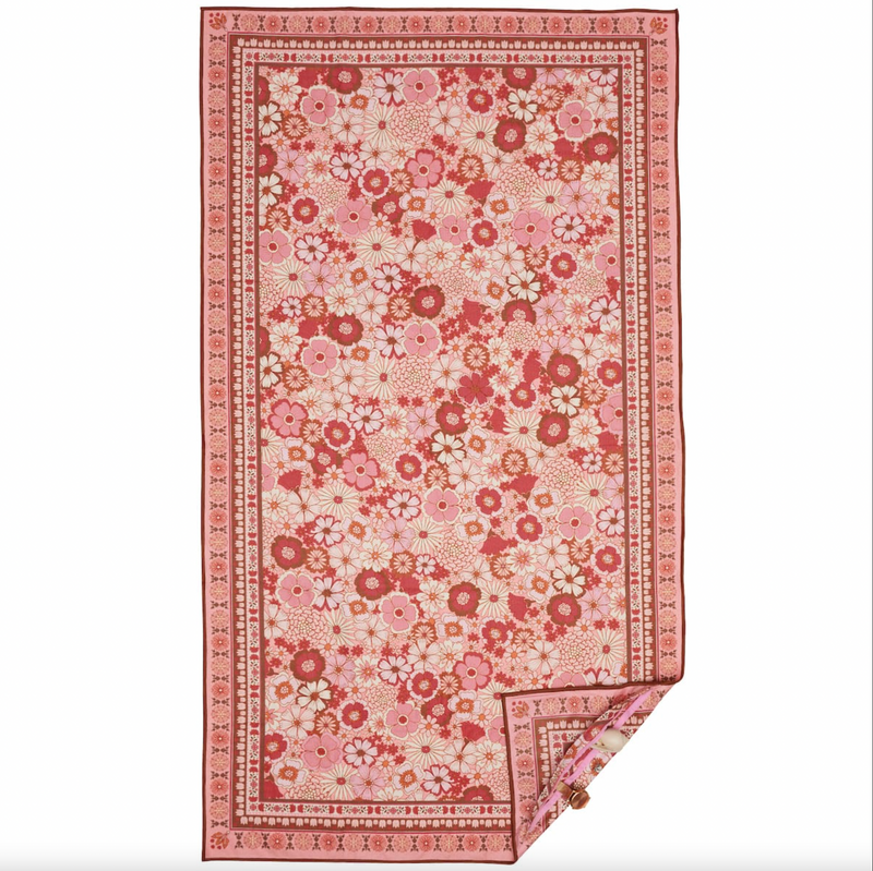 Sunset Blush Premium Beach Towel by Somerside