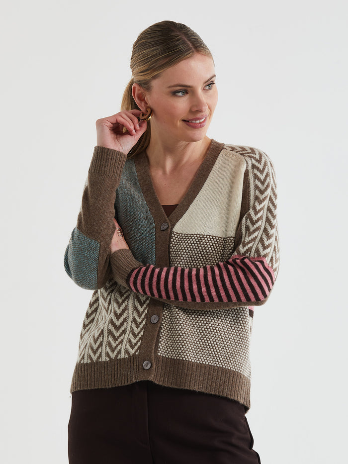 Textured Cardigan