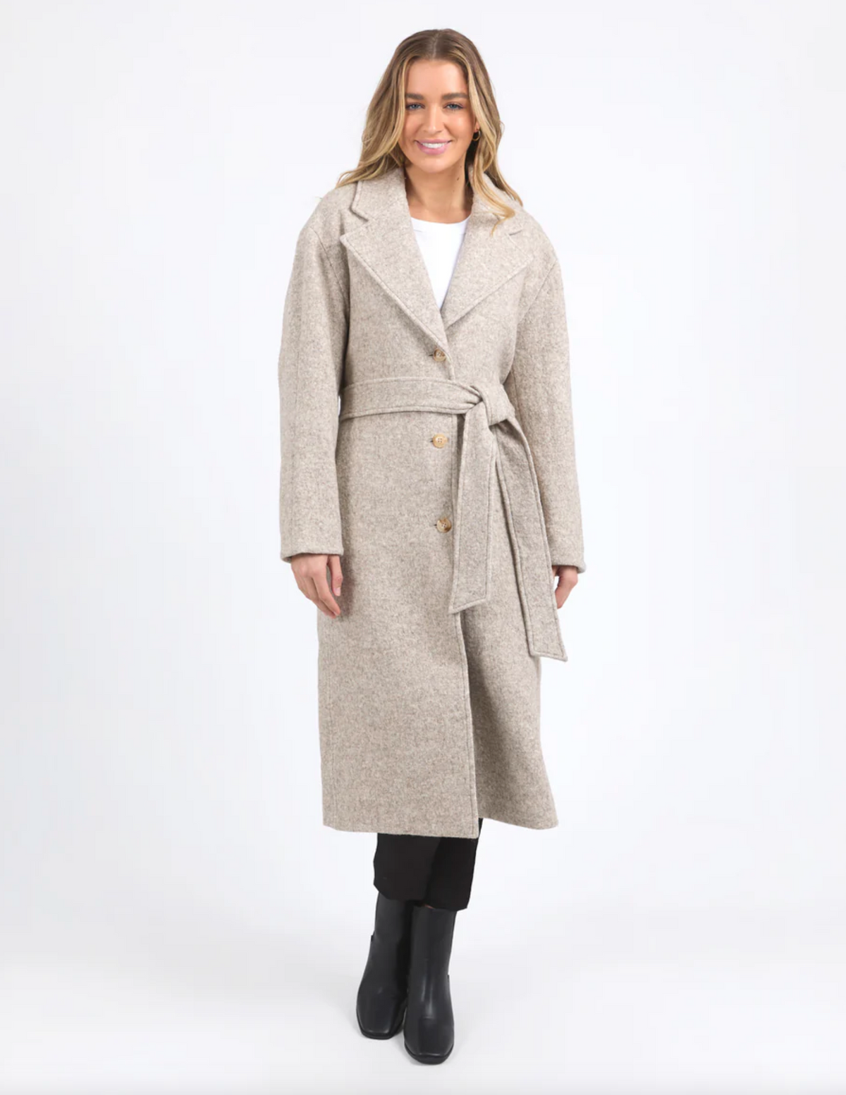 Indulge in the luxury of the Whistler wool blend stylish Coat by Foxwood. 