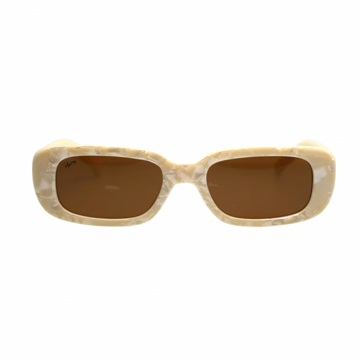 x ray specs in beige by reality eyewear