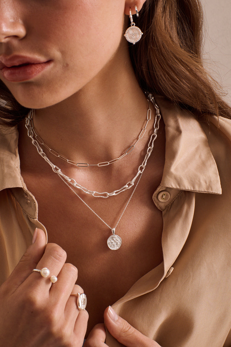 Murkani Scorpio Necklace - Zodiac series - Sterling Silver pendant necklace