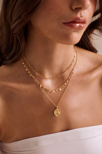 Murkani Taurus Necklace - Zodiac series - Gold pendant necklace